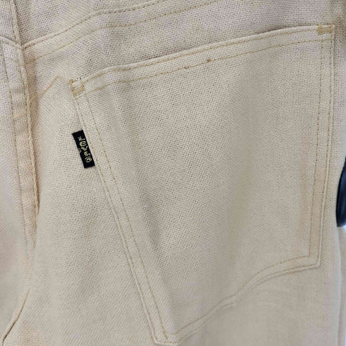 リーバイス Levis 70S アルミLEVISジップ 黒タグ STA-PREST 646-4473 フラッシャー付き メンズ