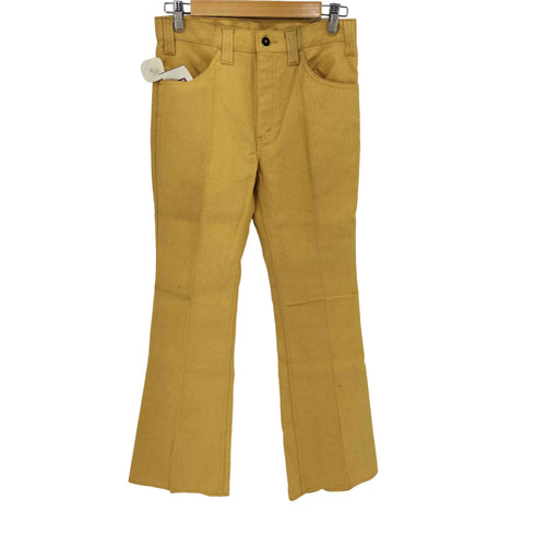 リーバイス Levis 70S アルミLEVISジップ 黒タグ STA-PREST ブーツカットパンツ メンズ