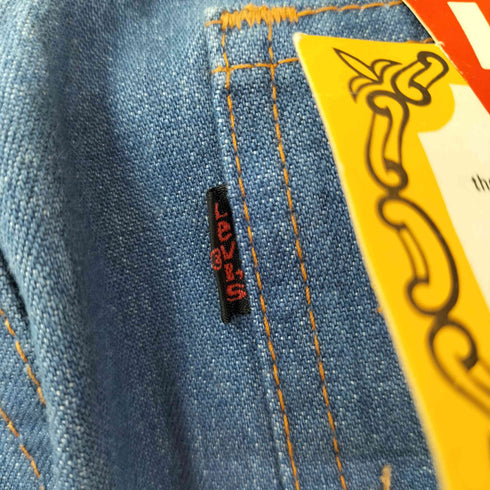 リーバイス Levis 42TALON 70S~80S 609-7817 ライトオンスセーラーデニム フラッシャー付き メンズ 33/27
