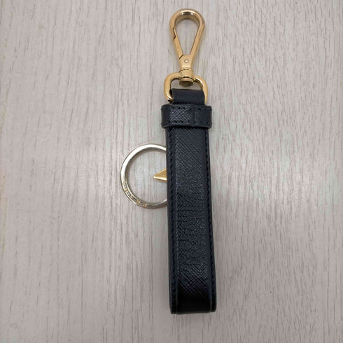プラダ PRADA 三角ロゴプレート キーリング レディース