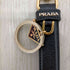プラダ PRADA 三角ロゴプレート キーリング レディース