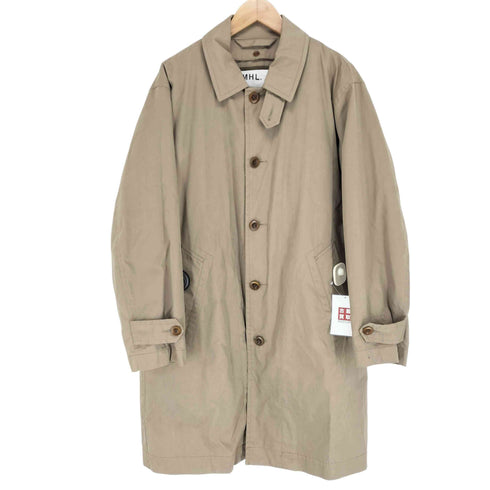 エムエイチエル MHL. 18AW COTTON NYLON CANVAS COAT メンズ M