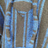 Curiosidades メキシコ製 BLANKET ブランケット ストライプ アクリル ポリ メキシカン パーカー メンズ import:L