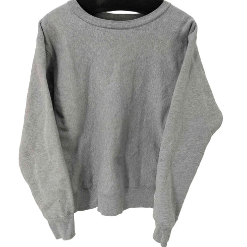 チャンピオン Champion USA製 単色タグ復刻 リバースウィーブ クルーネックスウェットシャツ メンズ import:XL