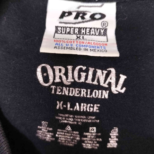 テンダーロイン TENDERLOIN T-TEE EL PRO5 ボディボルネオ スカル ヘビーウェイト S/S Tシャツ メンズ JPN:XL