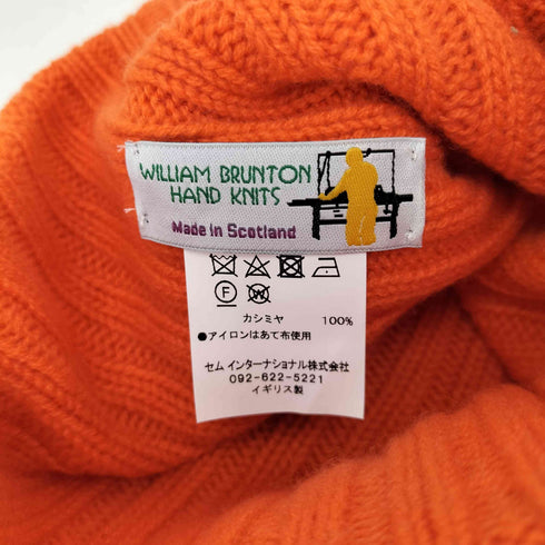 WILLIAM BRUNTON HAND KNITS カシミヤビーニー レディース