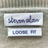 スティーブンアラン Steven Alan SLOWCORE CREW NECK SWEATER-LOOSE メンズ JPN:XL
