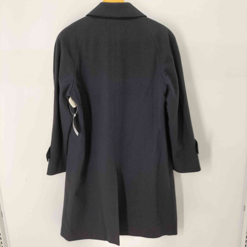 ピュア カシミヤ pure cashmere カシミヤ100% 比翼ステンカラーコート メンズ A-3