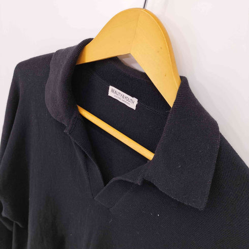 ビューティーアンドユースユナイテッドアローズ BEAUTY & YOUTH UNITED ARROWS フリッツコットンVネックスキッパーニット メンズ JPN:L