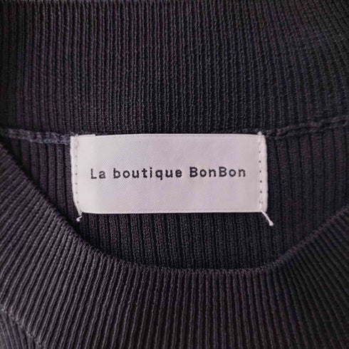 ラブティックボンボン La boutique BonBon 23SS クールタッチUVニットドッキングワンピース レディース PS(低身長)