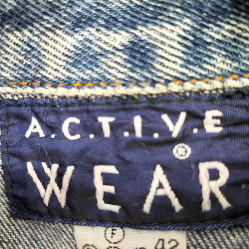 A.C.T.I.V.E WEAR デニムジャケット レディース JPN:42