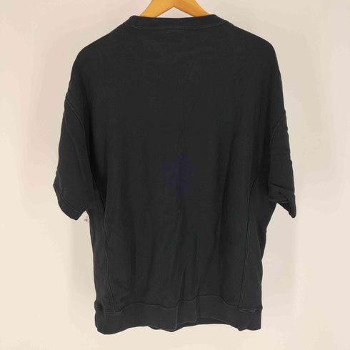 チャンピオン Champion REVERSE WEAVE リバースウィーブ 同色 目あり 刺繍 Vガゼット S/S コットン スウェット Tシャツ メンズ import:XL