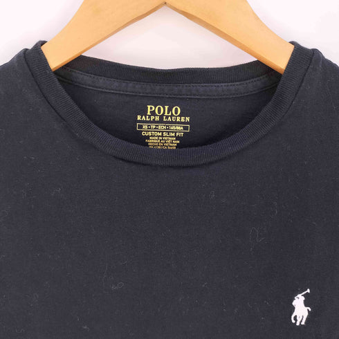 ポロラルフローレン POLO RALPH LAUREN CUSTOM SLIM FIT ポニー刺繍 クルーネックTシャツ レディース import:XS