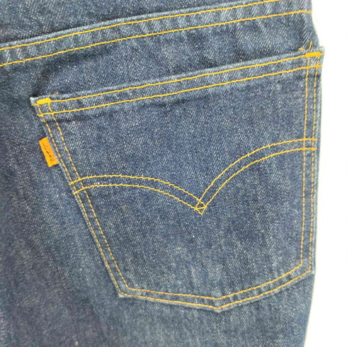 リーバイス Levis P44刻印 90S 606 スーパースリム ジップフライデニム 濃紺 メンズ W29/L32