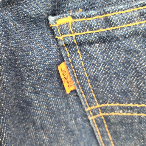 リーバイス Levis P44刻印 90S 606 スーパースリム ジップフライデニム 濃紺 メンズ W29/L32