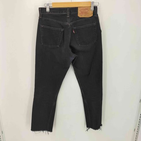 リーバイス Levis 00S 02年製 MADE IN USA 553刻印 501 後染めブラックデニム メンズ W30/L32