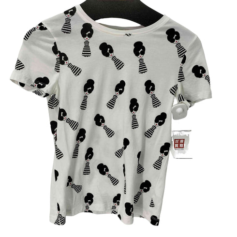 ALICE+OLIVIA 総柄 S/S Tシャツ レディース import:XS