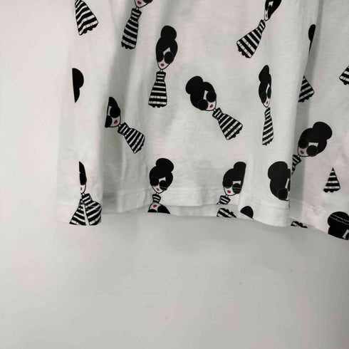 ALICE+OLIVIA 総柄 S/S Tシャツ レディース import:XS