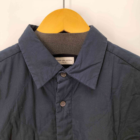 ドリスヴァンノッテン DRIES VAN NOTEN L/S キルティングシャツ メンズ EUR:48