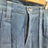 イートウツサヴィルロウ E.TAUTZ SAVILE ROW CHORE TROUSERS 2タックデニムワイドパンツ メンズ