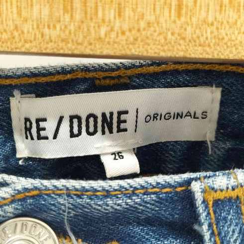 リダン RE/DONE Cotton denim straight jeans メンズ 26