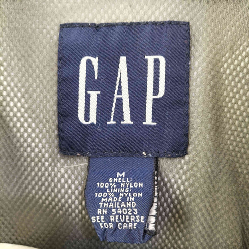ギャップ Gap OLD リップストップナイロン シェルジャケット メンズ import:M