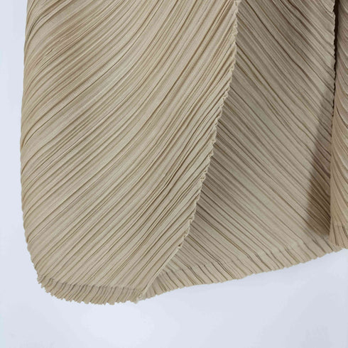 プリーツプリーズイッセイミヤケ PLEATS PLEASE ISSEY MIYAKE POTTER'S WHEEL プリーツ加工 ハイウエスト 立体 クロップド アラジン パンツ レディース JPN:3