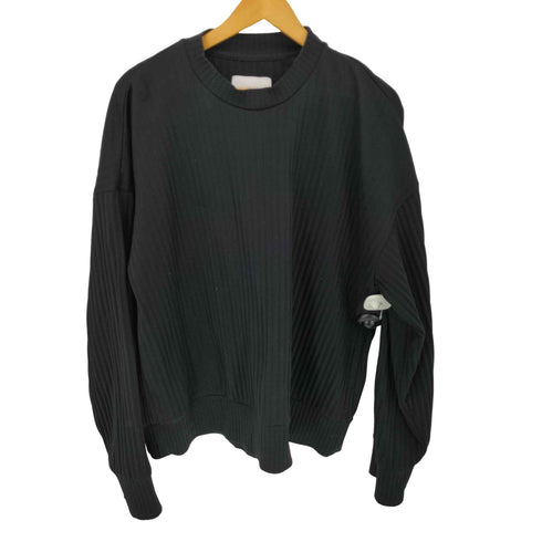 シュタイン stein PLEATED KNIT CREW NECK LS メンズ JPN:M
