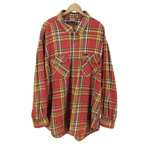 カーハート Carhartt L/S FLANNEL SHIRT メンズ 4XL