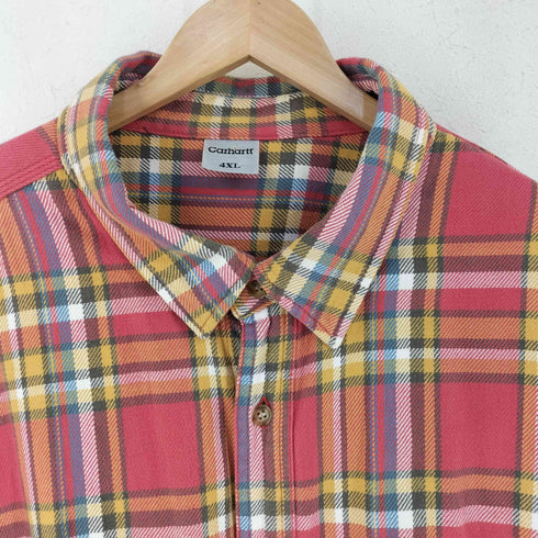 カーハート Carhartt L/S FLANNEL SHIRT メンズ 4XL