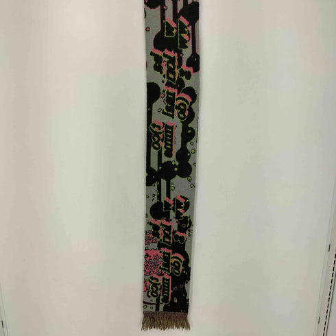 バル BAL JACQUARD KNIT SOCCER SCARF メンズ