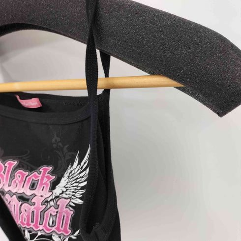 ブラックアイパッチ Black Eye Patch ROSES AND WINGS CAMISOLE BLACK レディース JPN:S