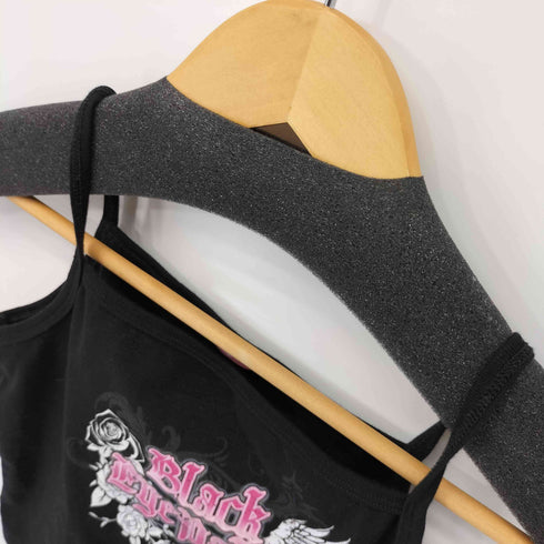 ブラックアイパッチ Black Eye Patch ROSES AND WINGS CAMISOLE BLACK レディース JPN:S