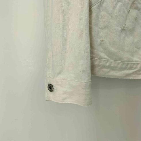ユナイテッドアローズ UNITED ARROWS & SONS WHITE DENIM BLOUSON メンズ JPN:L