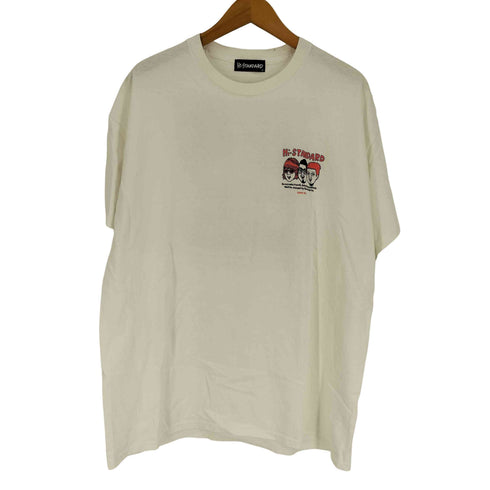 キャラクター バックプリント バンド コットン S/S クルーネック Tシャツ バンドTシャツ メンズ JPN:XL