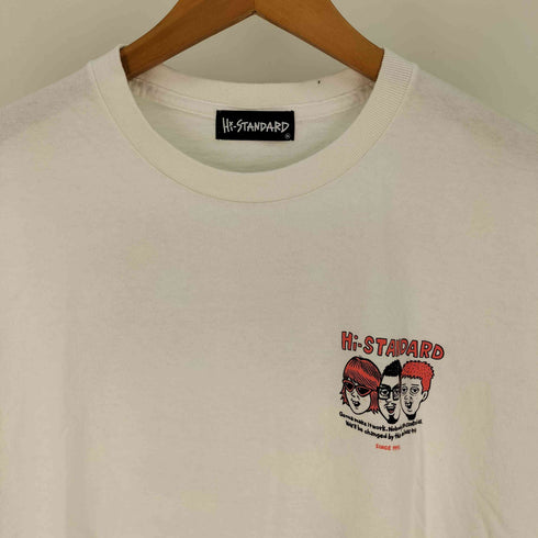 キャラクター バックプリント バンド コットン S/S クルーネック Tシャツ バンドTシャツ メンズ JPN:XL