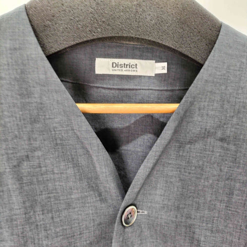 ディストリクトユナイテッドアローズ District UNITED ARROWS ポリ地カーディガン メンズ JPN:M