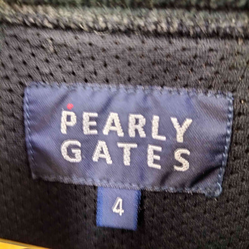パーリーゲイツ PEARLY GATES ジップアップ ボアフリースジャケット メンズ JPN:4