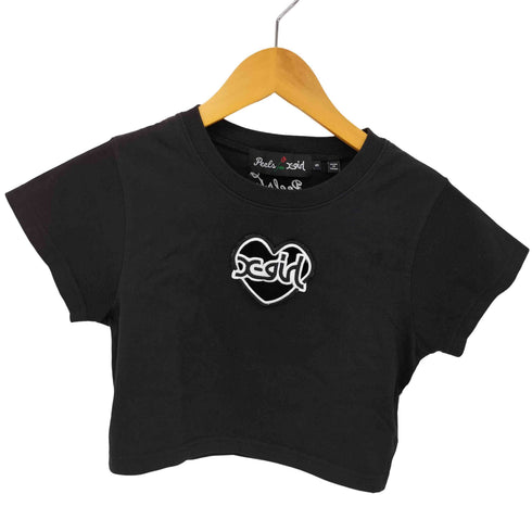 エックスガール X-girl Peels HOLLOW PATCH S/S CROPPED TEE レディース JPN:S
