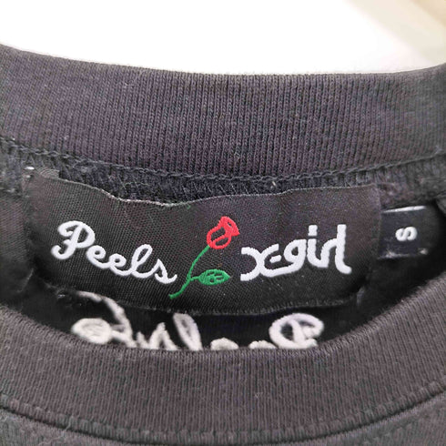 エックスガール X-girl Peels HOLLOW PATCH S/S CROPPED TEE レディース JPN:S