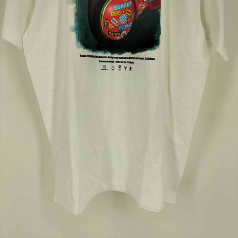 ナナナナ NaNa-NaNa アニメ コラボ プリント S/S コットン Tシャツ メンズ 2XL