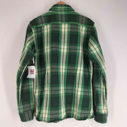 ヒューストン HOUSTON ヘビーウェイトL/S チェックネルシャツ メンズ JPN:L