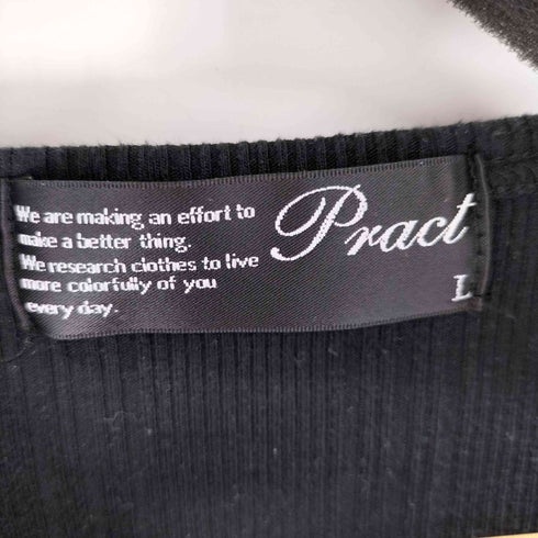 プラクトスタジオ PRACT STUDIO Y2K S/S VネックTシャツ メンズ JPN:L