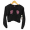 ブラックアイパッチ Black Eye Patch DRAGONS CROPPED SWEAT SHIRT レディース JPN:S