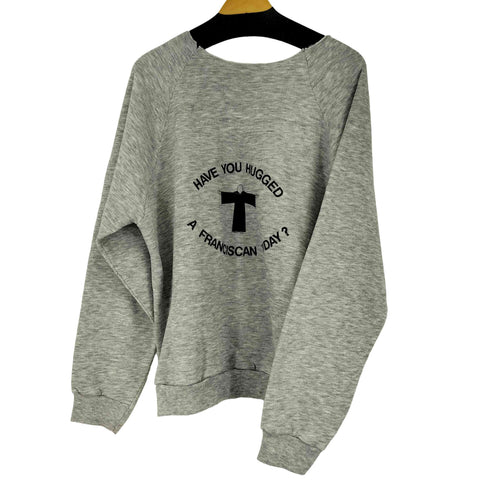 90S HAVE YOU HUGGED Print Sweat Shirt メンズ