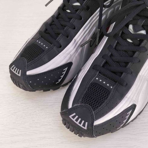 ナイキ NIKE Shox R4 OG Black Metallic Silver ショックス R4 メンズ JPN:27