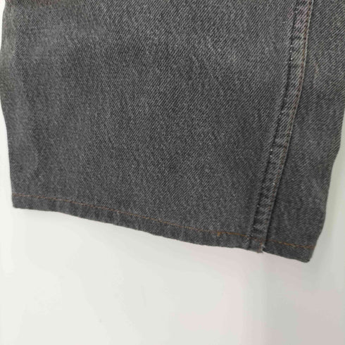 リーバイス Levis 90S 99年製 MADE IN USA 501 ボタン裏653 先染め ブラックデニムパンツ メンズ W38