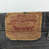 リーバイス Levis 90S 99年製 MADE IN USA 501 ボタン裏653 先染め ブラックデニムパンツ メンズ W38