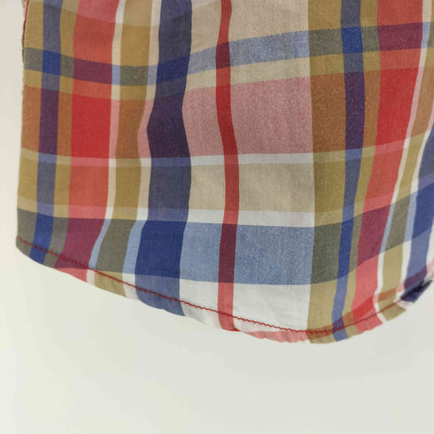 MATIX マドラスチェック フラップポケット S/S シャツ メンズ JPN:M