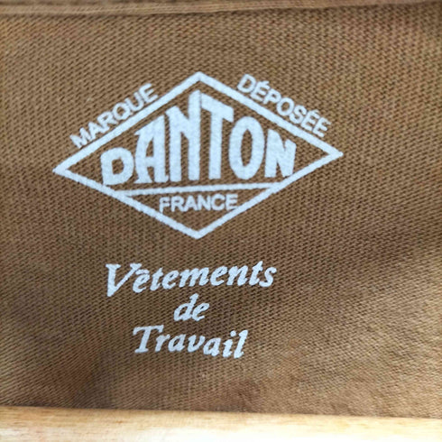 ダントン DANTON ロゴ ポケットロングスリーブTシャツ 長袖 メンズ 40